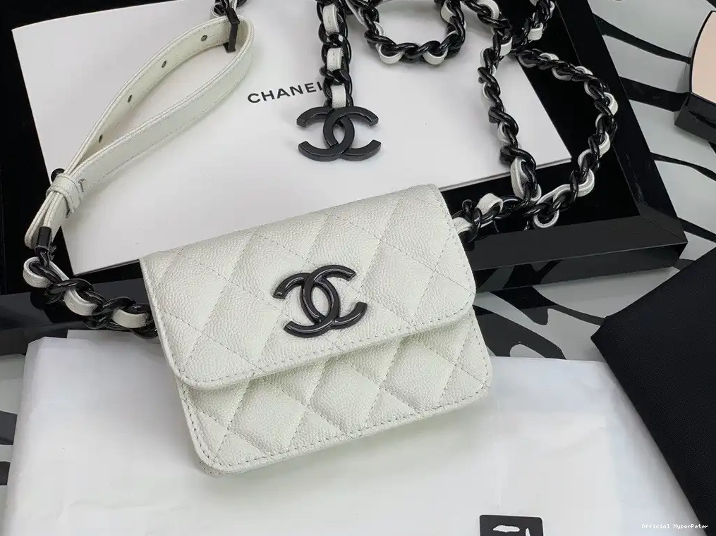 Hyper Peter CARD FLAP HOLDER CHANEL BELT 0523